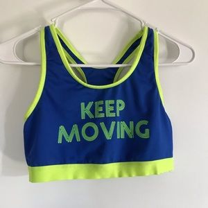 Cute sports bra!